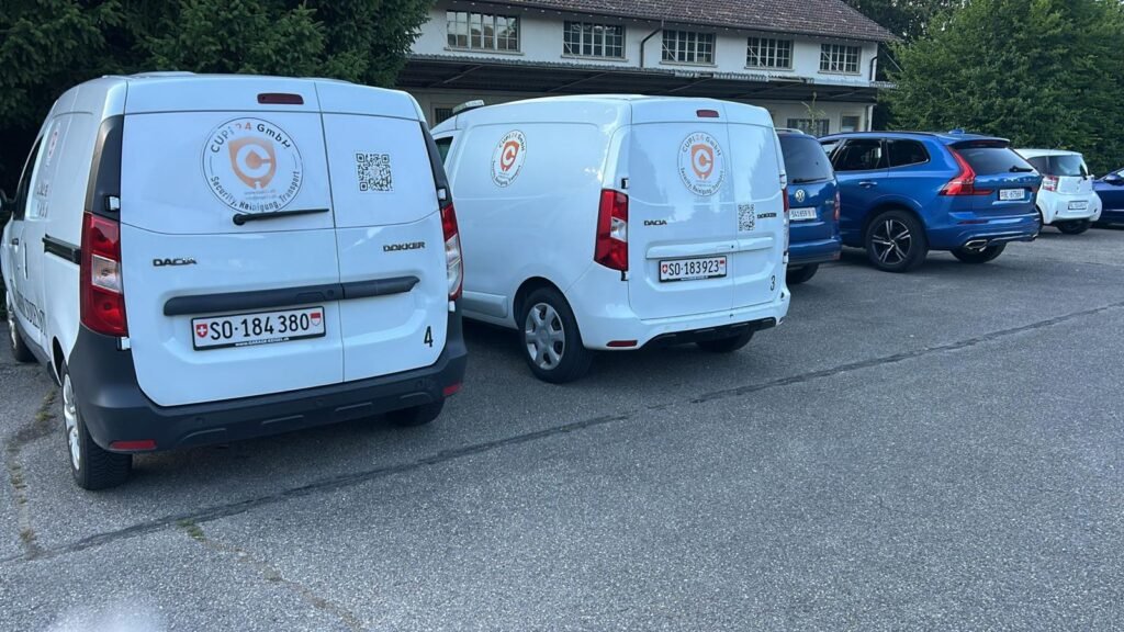 Cupi 24 Transportfahrzeuge Transportfahrzeuge der Cupi 24 GmbH im operativen Einsatz